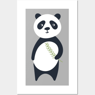 Bamboo Panda Bear Posters and Art